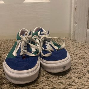 vans multicolor shoes